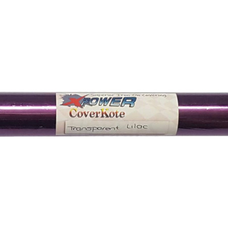 Transparent Lilac Iron-on Film Covering