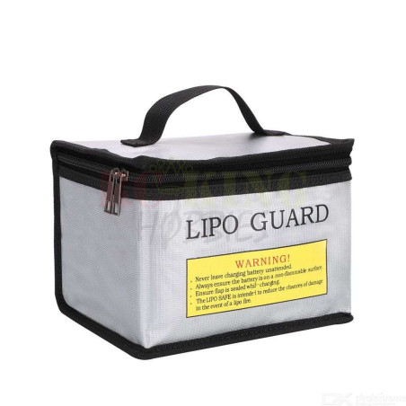 Lipo Charging Bag with Handle (Zip)