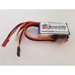 XPower 1300mah 20C 2S 6.6v for receiver