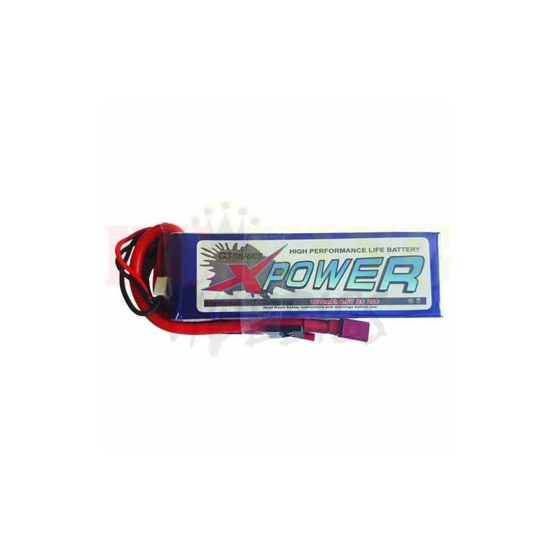 XPower 1800mah 2S 6.6v LiFe battery for receiver
