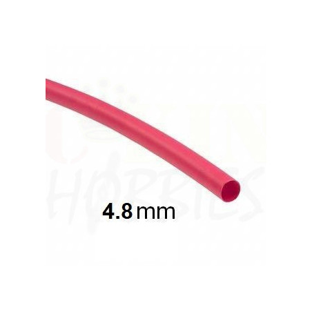 Red Heat Shrink 4.8mm x 500mm