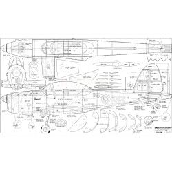 Printed De Havilland Chipmunk DHC-I Plan