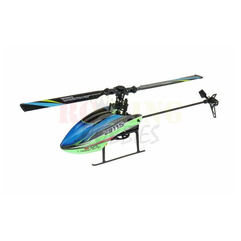 WLtoys V911S 2.4G 4CH 6-Axis Gyro Flybarless RC Helicopter RTF - Mode 2