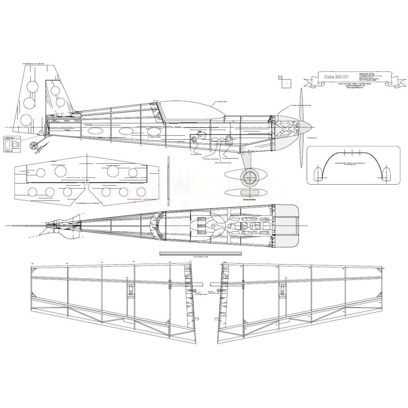 Extra 300 rc plane plans cheap
