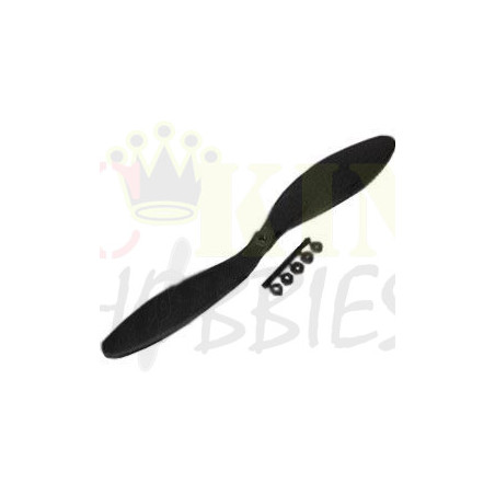 Electric Propeller Black 7x4 Slow Fly