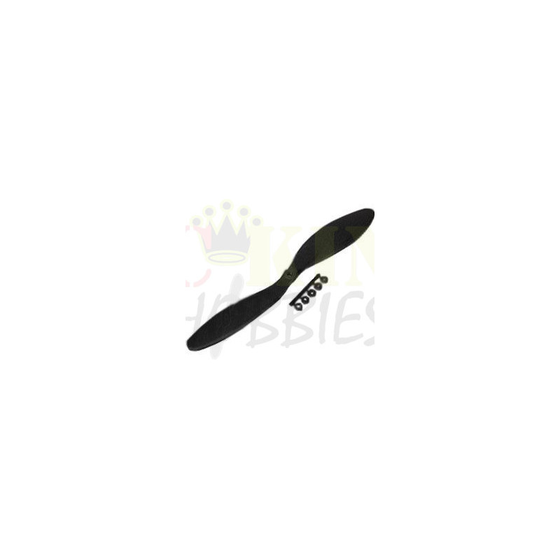 Electric Propeller Black 10x3.8 Slow Fly