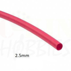 Red Heat Shrink 2.5mm x 500mm