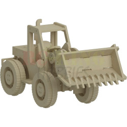Tractor Dozer 3D Puzzle