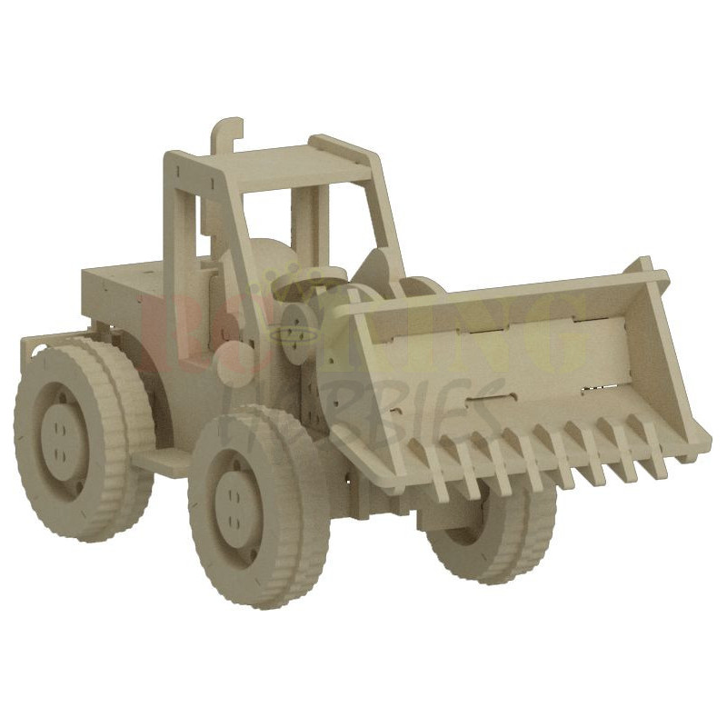 Tractor Dozer 3D Puzzle