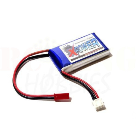 XPower 450mah 2S 7.4v 25C LiPo Battery