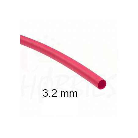 Red Heat Shrink 3.2mm x 500mm