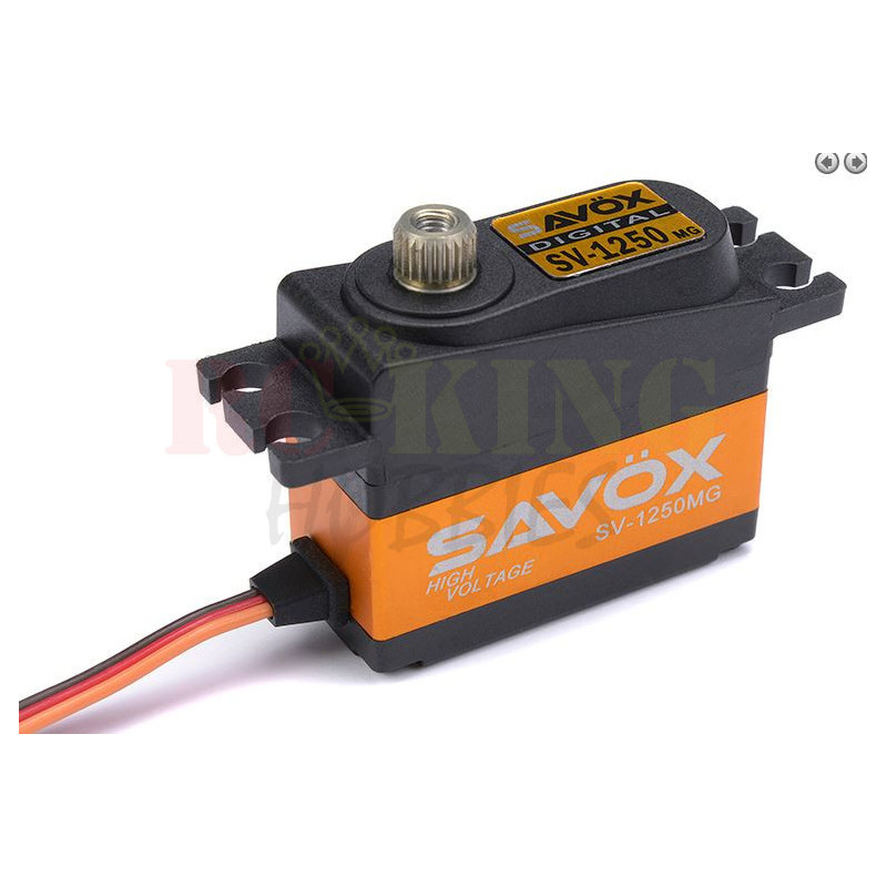 Savox Digital High Voltage Coreless Servo SV-1250MG
