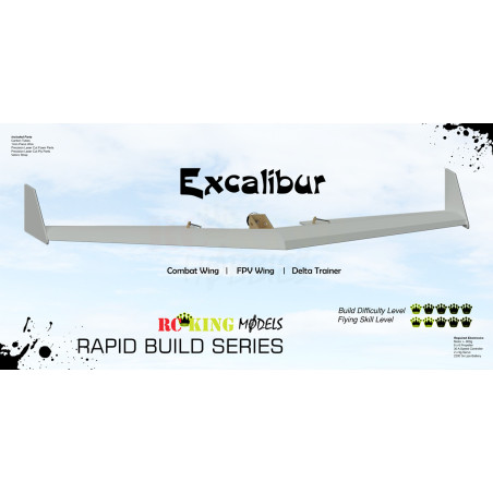 Excalibur Delta Wing - Rapid Build Series Model Kit