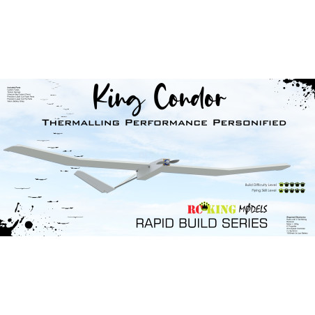 King Condor Glider - Rapid Build Series Model Kit