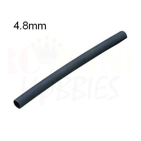 Black Heat Shrink 4.8mm x 500mm