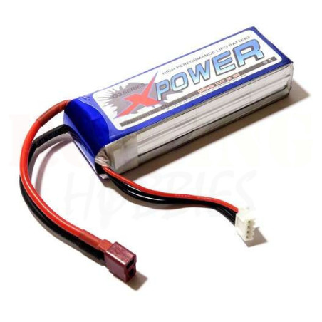 XPower 2200Mah 11.1v 3S 25C LIPO Battery