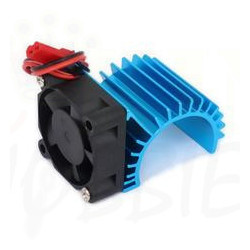 Aluminium Heatsink with Cooling Fan on Side