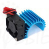 Aluminium Heatsink with Cooling Fan on Side