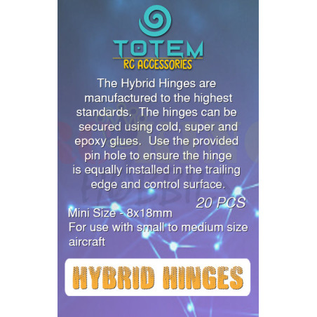 Totem Hybrid Hinges - Small (20pcs)