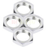 1/8 17mm Wheel Nuts Alloy Factory Style Nut (Silver)