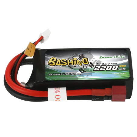 Gens Ace 2200mah 11.1V 3S 35C Lipo Bashing