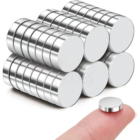 N35 NdFeB Neodymium Premium Magnets 8x1.5mm