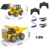 Huina Dump Truck & Bulldozer Forklift 1/24 9CH (RTR)