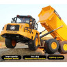 Huina 1553 1/18 Remote Control Dumper Truck with 9 Channels & LED Lights (RTR)