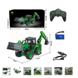 Huina RC 1579 Backhoe Loader 1/14