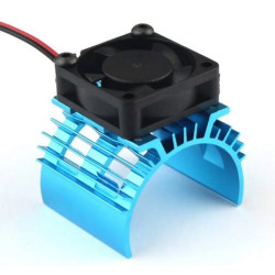 Aluminium Heatsink with Cooling Fan On Top for all 550 and 540 motors