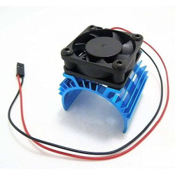 Aluminium Heatsink with Cooling Fan On Top for all 550 and 540 motors