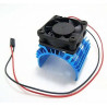 Aluminium Heatsink with Cooling Fan On Top for all 550 and 540 motors