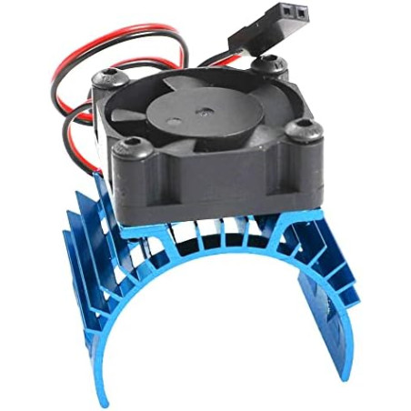 Aluminium Heatsink with Cooling Fan On Top for all 550 and 540 motors