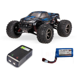Blue Monster Truck Crusher...