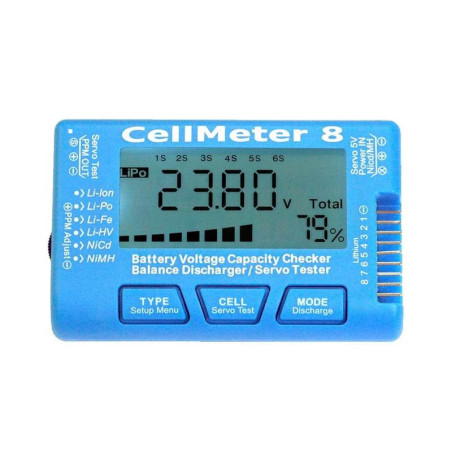 Cell Meter 8 Battery & Servo Tester