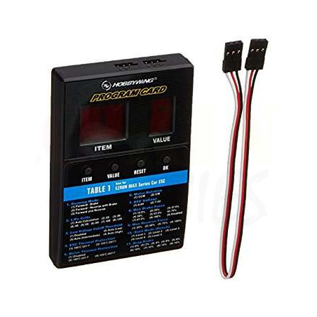 Hobbywing Car/Boat/Plane LED Program Card