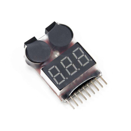 Lipo Battery Voltage Tester / Low Voltage Buzzer Alarm