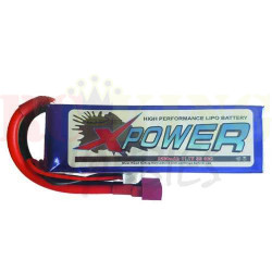 XPower 3300Mah 11.1v 3S 45C LIPO Battery