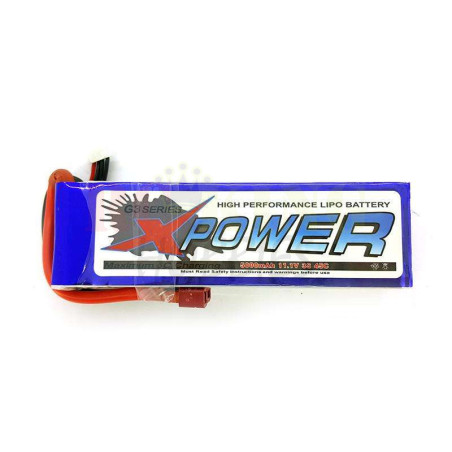 X-Power 5000Mah 11.1v 3S 45C LIPO Battery