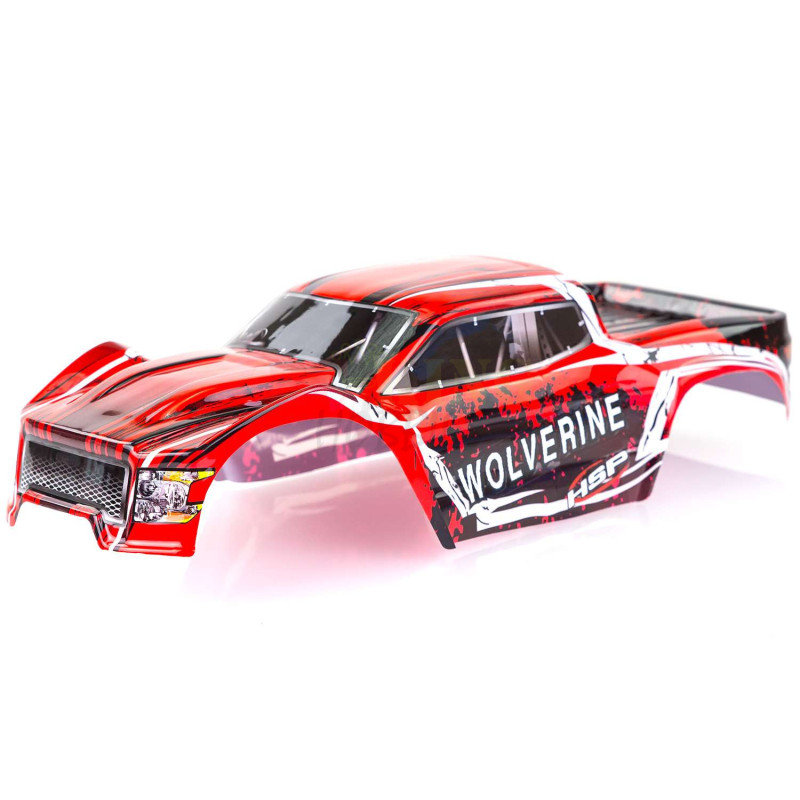 HSP 1/10 Wolverine Body (Red) (70195)
