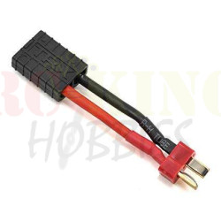 Female Traxxas to Male Deans connector